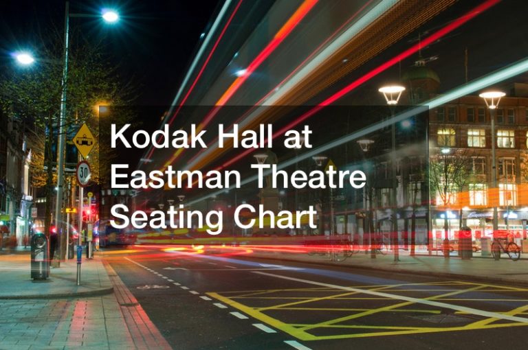 Kodak Hall at Eastman Theatre Seating Chart Contemporary Art Magazine